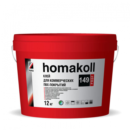 Homakoll 149 prof.  клей для коммерческих пвх покрытий.
