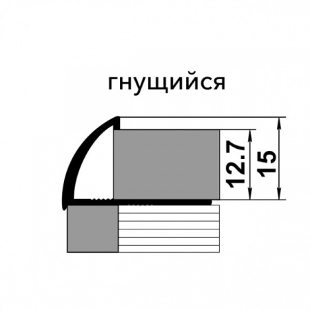 Профиль оконтовочный ПК 14-15