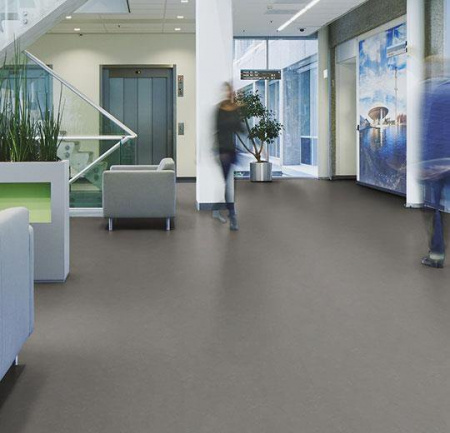 Натуральный линолеум Marmoleum Concrete 3705 meteorite