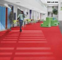 Натуральный линолеум Marmoleum Concrete 3743 red glow