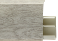 Плинтус с мягким краем со съемной панелью 100 мм