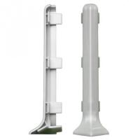 Угол внешний ПВХ для ал. плинтуса Пл КПл 60-2