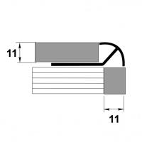 Угловой для плитки внеш. ПУ  20-12