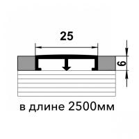 Профиль стыкоперекрывающий ПП 01