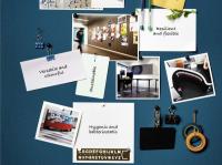 Натуральный линолеум Bulletin board 2214 blue berry Натуральный линолеум Bulletin board 2214 blue berry