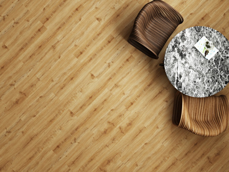 Кварц-виниловая плитка FineFloor Light Дуб Меранти FF-1321