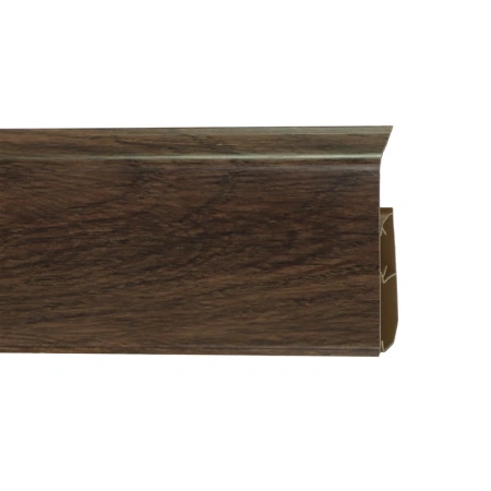 Плинтус с мягким краем со съемной панелью 80 мм