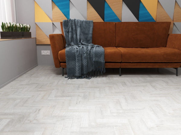 Кварц-виниловая плитка Fine Floor Rich Small Plank Дуб Анхель FF-082 Кварц-виниловая плитка Fine Floor Rich Small Plank Дуб Анхель FF-082