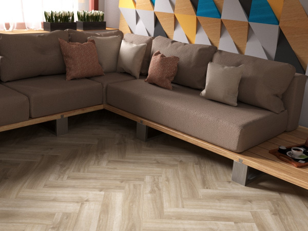 Кварц-виниловая плитка Fine Floor Wood Short Plank Дуб Макао FF-415