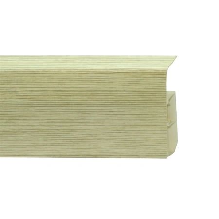 Плинтус с мягким краем со съемной панелью 80 мм