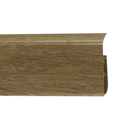 Плинтус с мягким краем со съемной панелью 80 мм