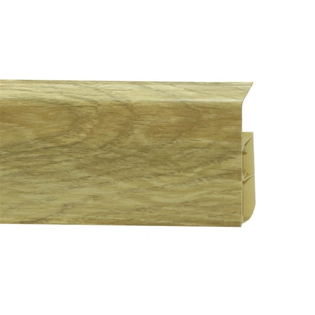 Плинтус с мягким краем со съемной панелью 80 мм