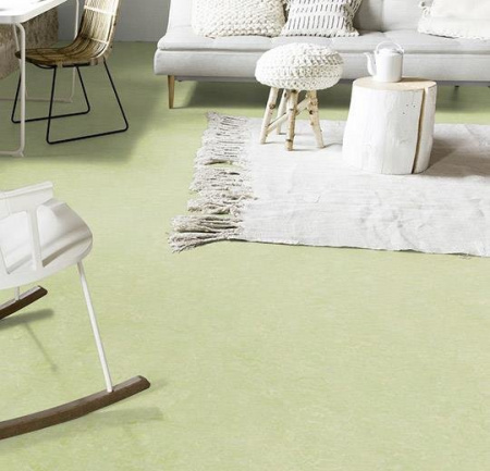Натуральный линолеум 3881 green wellness (Forbo Marmoleum Real)