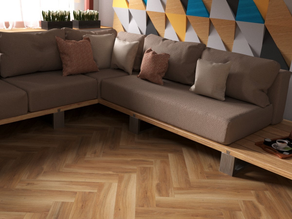 Кварц-виниловая плитка Fine Floor Wood Short Plank Дуб Динан FF-412