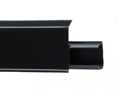 Плинтус с мягким краем со съемной панелью 55 мм