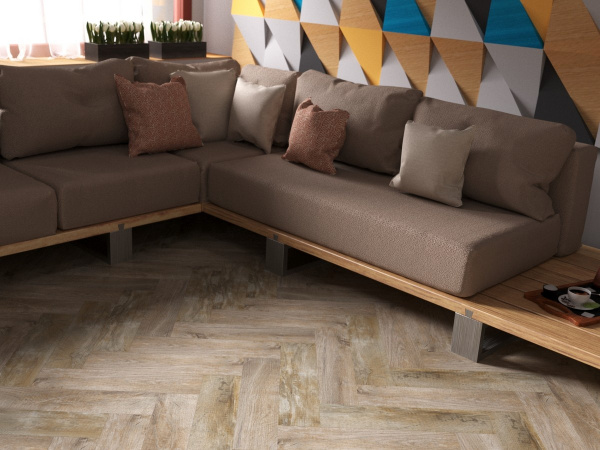 Кварц-виниловая плитка Fine Floor Wood Short Plank Дуб Фуэго FF-420