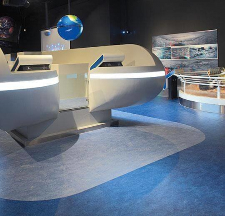 Натуральный линолеум 3030 blue (Forbo Marmoleum Real)