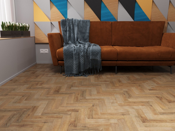 Кварц-виниловая плитка Fine Floor Rich Small Plank Дуб Гавана FF-081