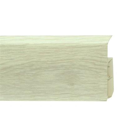 Плинтус с мягким краем со съемной панелью 80 мм