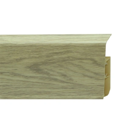 Плинтус с мягким краем со съемной панелью 80 мм