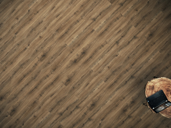 Кварц-виниловая плитка FineFloor Light Дуб Саар FF-1373