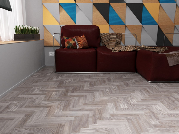 Кварц-виниловая плитка Fine Floor Wood Small Plank Дуб Бран FF-416