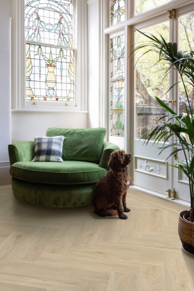 Кварцвинил Moduleo Roots Herringbone Galtymore Oak 86237