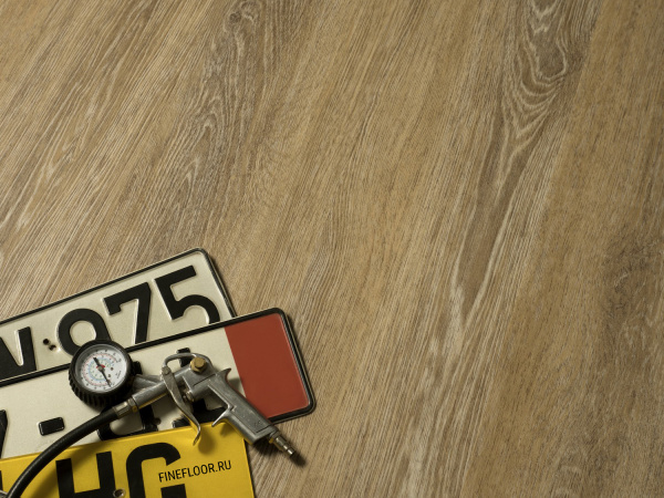 Кварц-виниловая плитка FineFloor Gear Дуб Инди FF-1805