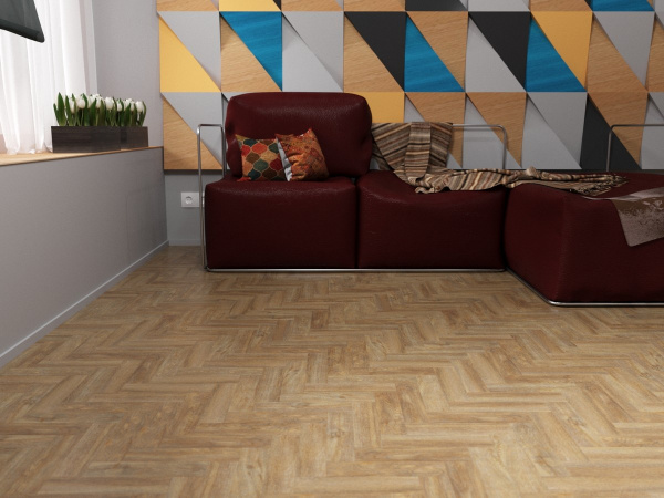 Кварц-виниловая плитка Fine Floor Wood Small Plank Дуб Карлин FF-407