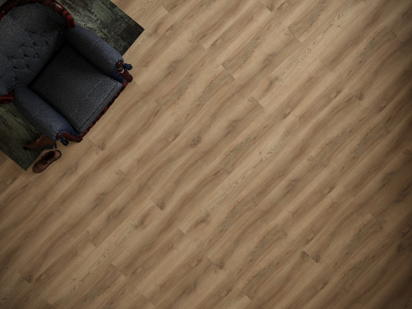 Кварц-виниловая плитка FineFloor Light Дуб Брага FF-1335