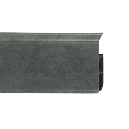 Плинтус с мягким краем со съемной панелью 80 мм
